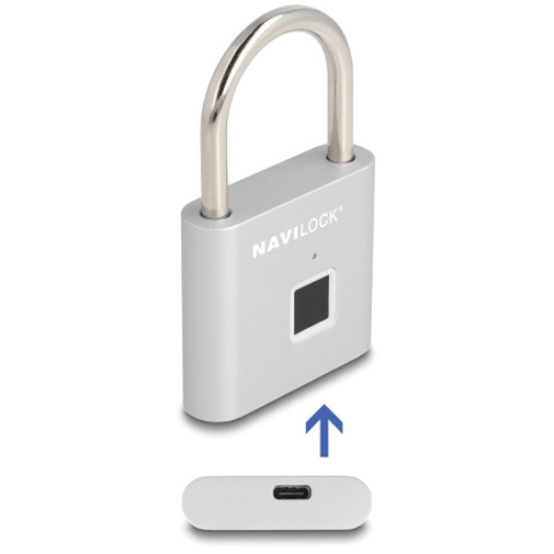 Navilock Padlock with fingerprint hangslot