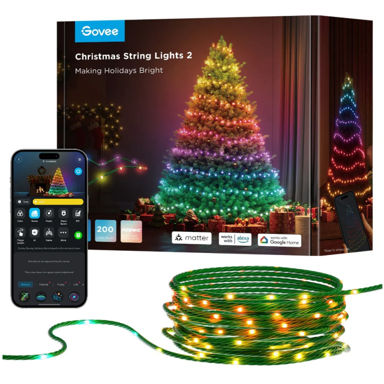 Govee Christmas String Lights 2 sfeerverlichting