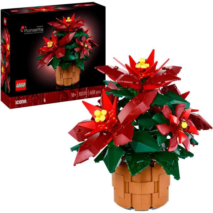LEGO Icons - Kerstster Constructiespeelgoed
