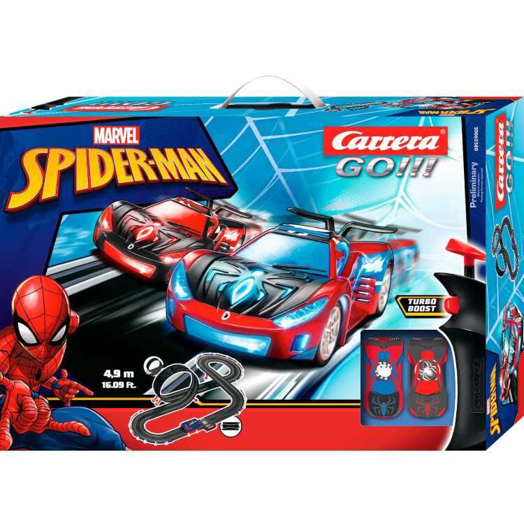 Carrera GO!!! Spider-Man racebaan