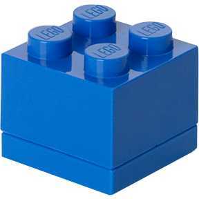 Room Copenhagen LEGO Mini Box Lunchbox 4 Blauw opbergdoos
