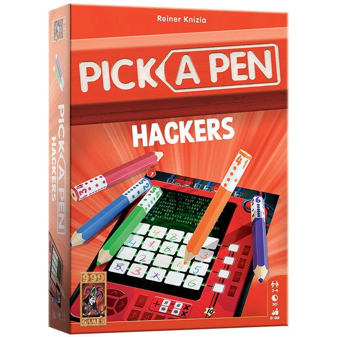 999 Games Pick a Pen - Hackers Dobbelspel