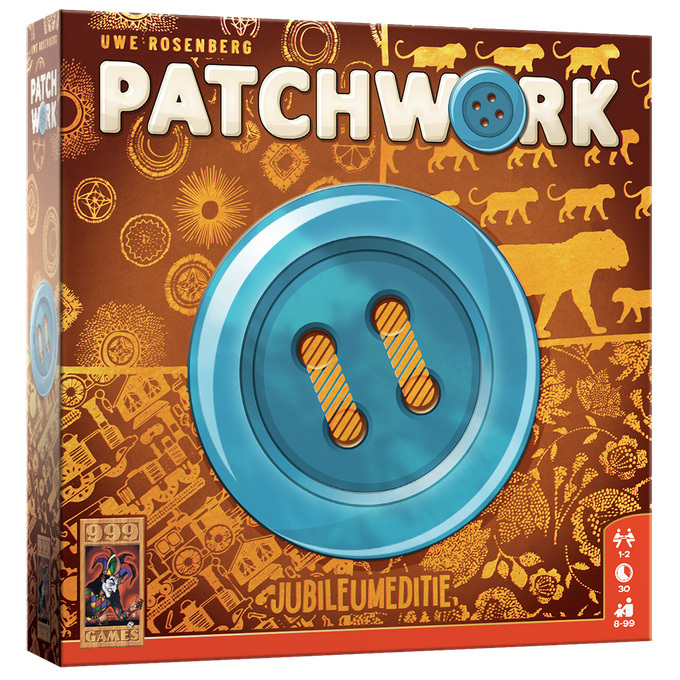 999 Games Patchwork Jubileumeditie Bordspel