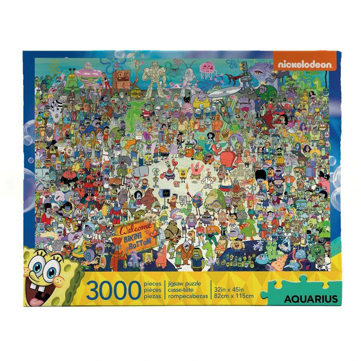 Diverse SpongeBob Jigsaw Puzzle Bikini Bottom puzzel