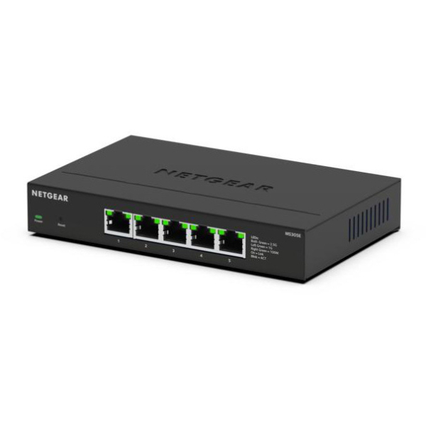 Netgear 5-port 2.5G Multi-Gigbit Ethernet Plus Switch (MS305E)