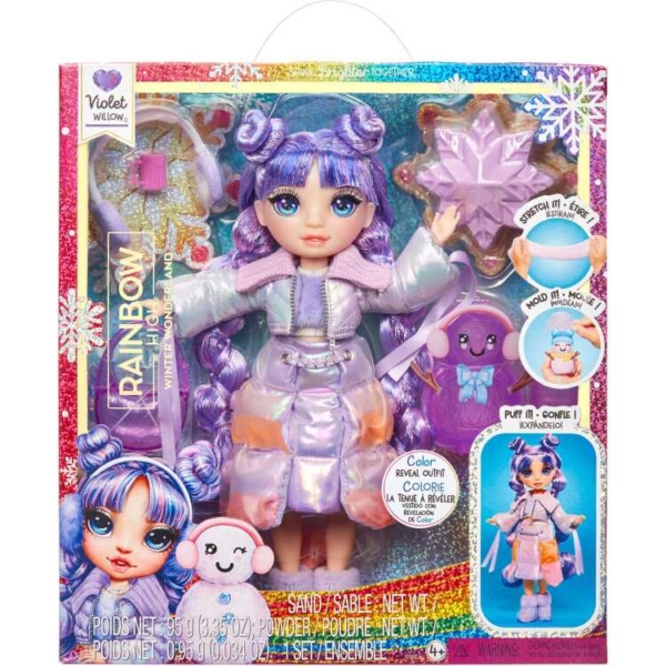 MGA Entertainment Rainbow High - Winter Wonderland - Violet pop