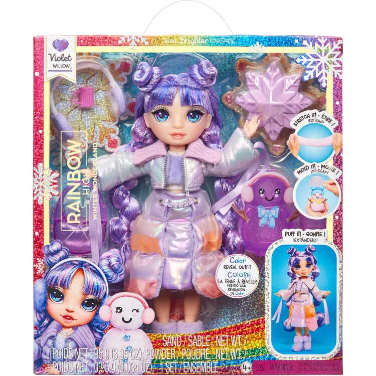 MGA Entertainment Rainbow High - Winter Wonderland - Violet pop
