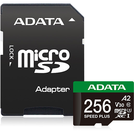 ADATA SPEED PLUS microSDXC 256 GB geheugenkaart