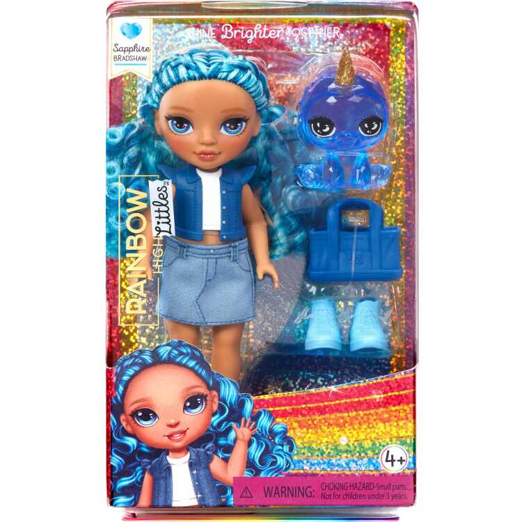 MGA Entertainment Rainbow High Littles - Sapphire Bradshaw pop