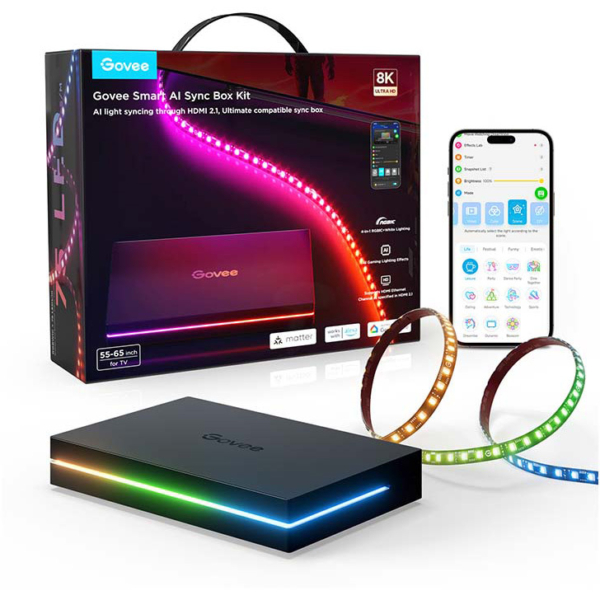 Govee Smart AI Sync Box Kit verlichting