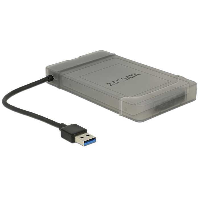 DeLOCK USB-A 3.2 converter > SATA 22-Pin stekker