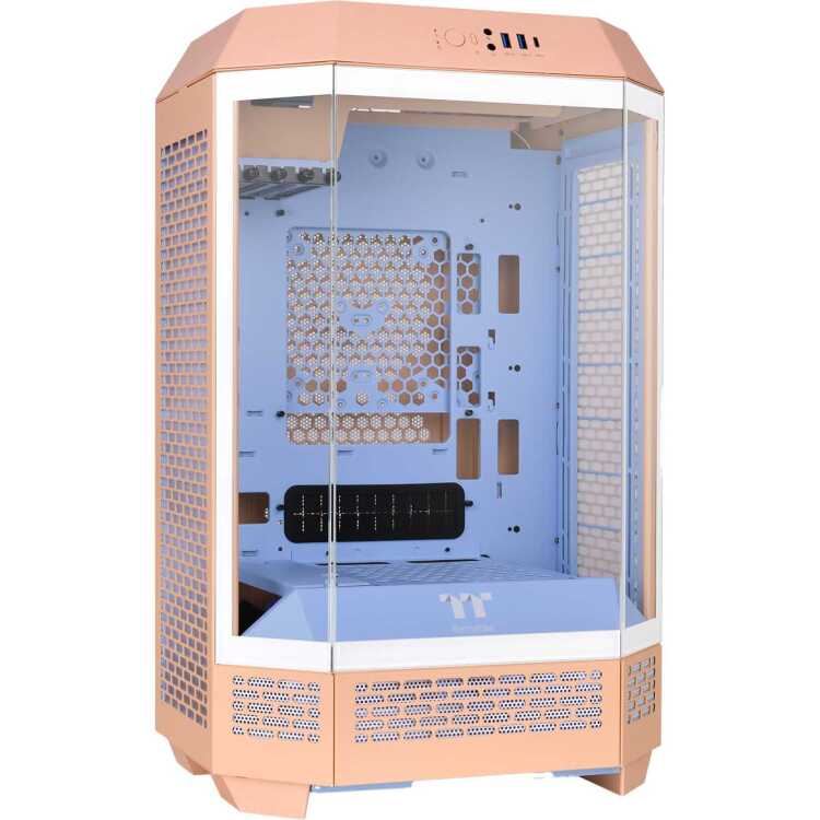 Thermaltake The Tower 300 - Peach Fuzz mini tower behuizing