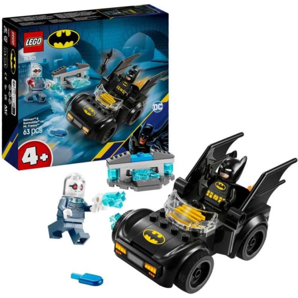 LEGO DC Super Heroes - Batman en Batmobile vs. Mr. Freeze Constructiespeelgoed