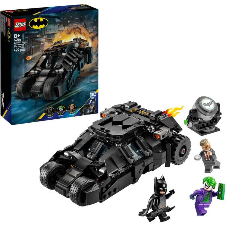 LEGO DC Super Heroes - Batman Tumbler vs. Two-Face en The Joker Constructiespeelgoed