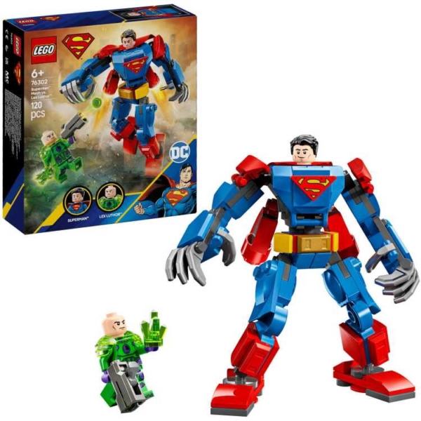 LEGO DC Super Heroes - Superman mecha vs. Lex Luthor Constructiespeelgoed