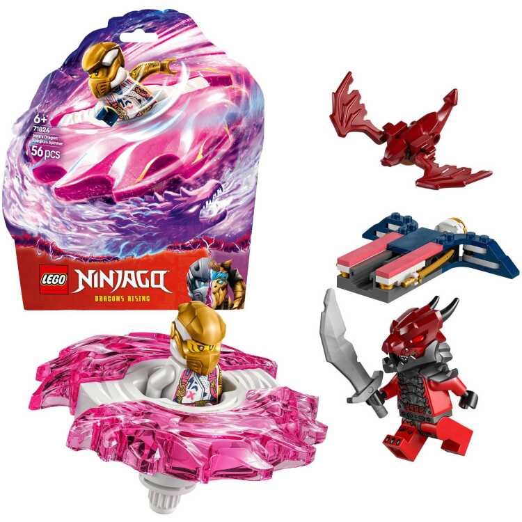 LEGO Ninjago - Sora's Spinjitzu drakenspinner Constructiespeelgoed