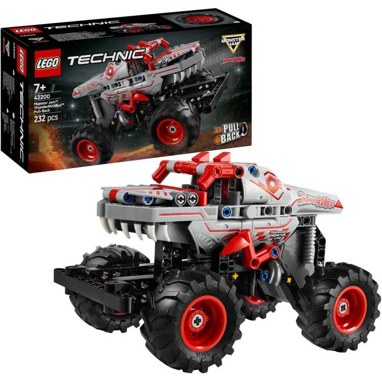 LEGO Technic - Monster Jam ThunderROARus pull-back Constructiespeelgoed
