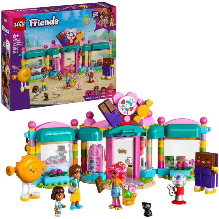 LEGO Friends - Heartlake City snoepwinkel Constructiespeelgoed