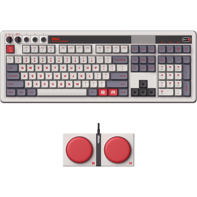 8BitDo Retro Mechanical Keyboard N Edition gaming toetsenbord