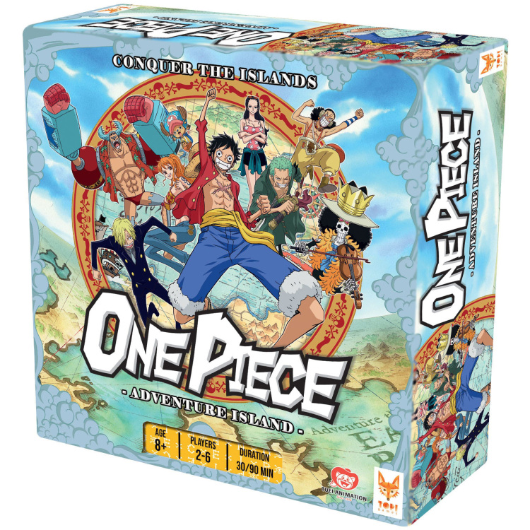 Diverse One Piece Board Game - Adventure Island Bordspel