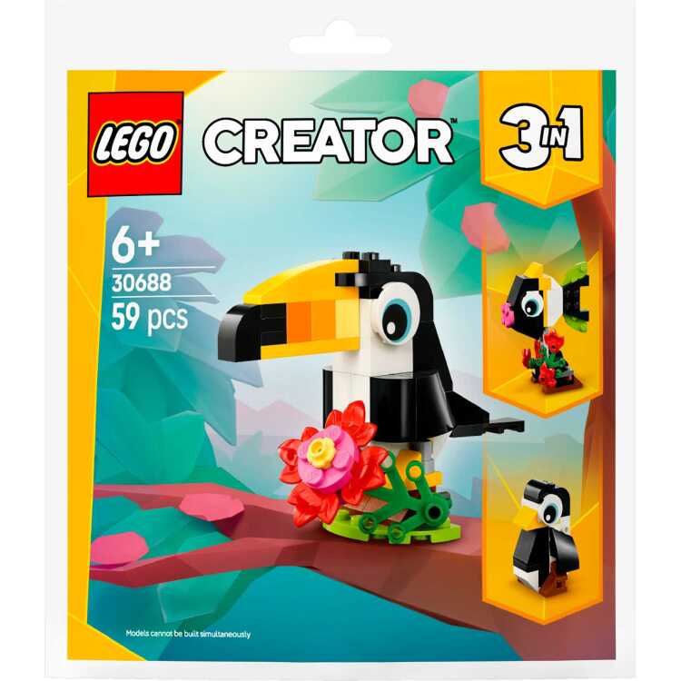 LEGO Creator 3-in-1 - Tropische toekan Constructiespeelgoed