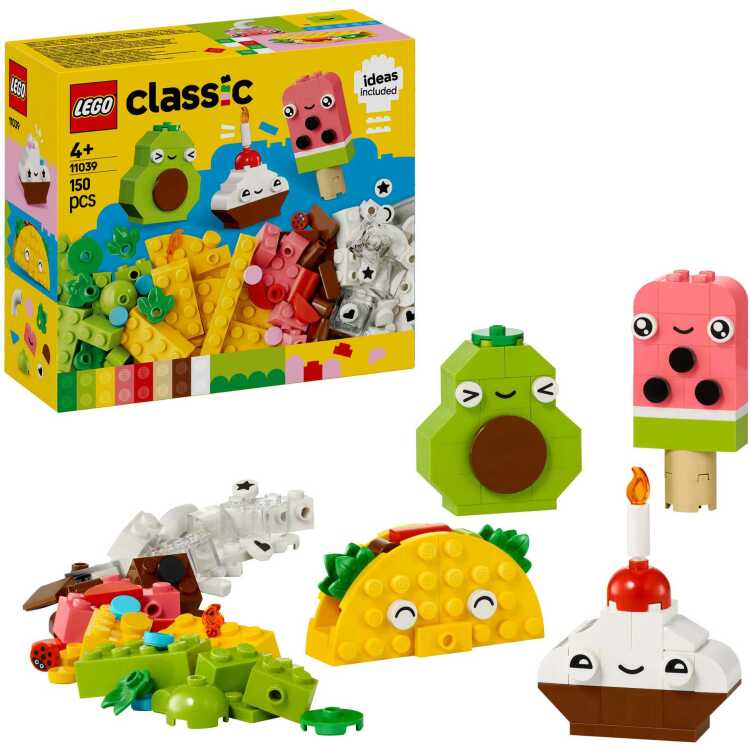 LEGO Classic - Creatieve etensvriendjes Constructiespeelgoed