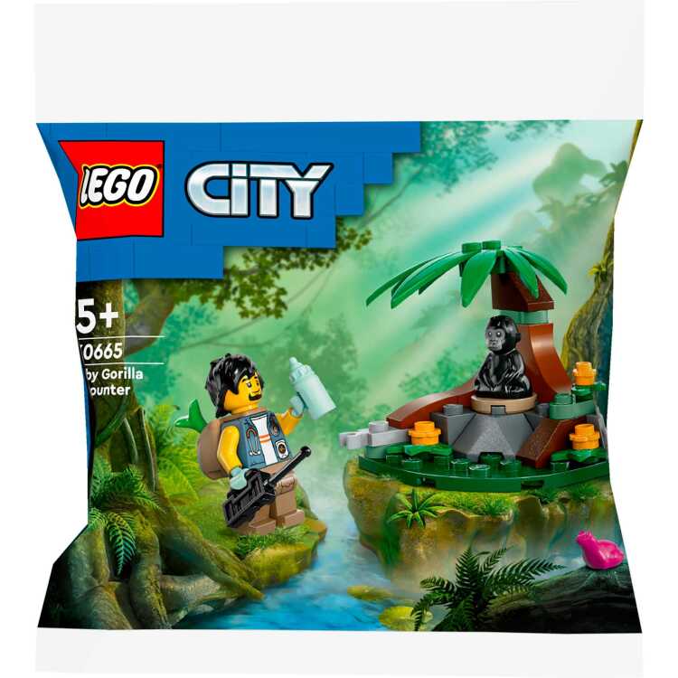 LEGO City - Ontmoeting met babygorilla Constructiespeelgoed
