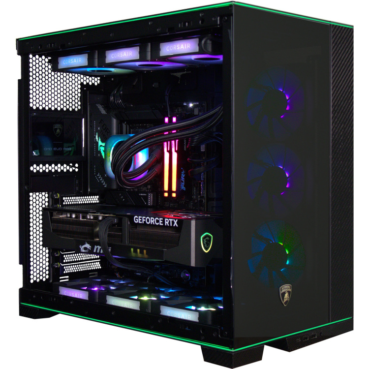 ALTERNATE Thunderstorm Xtreme Lamborghini Ryzen 7 - RTX 5090 gaming pc