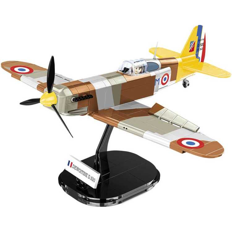 COBI Historical Collection - Dewoitine D.520 Constructiespeelgoed