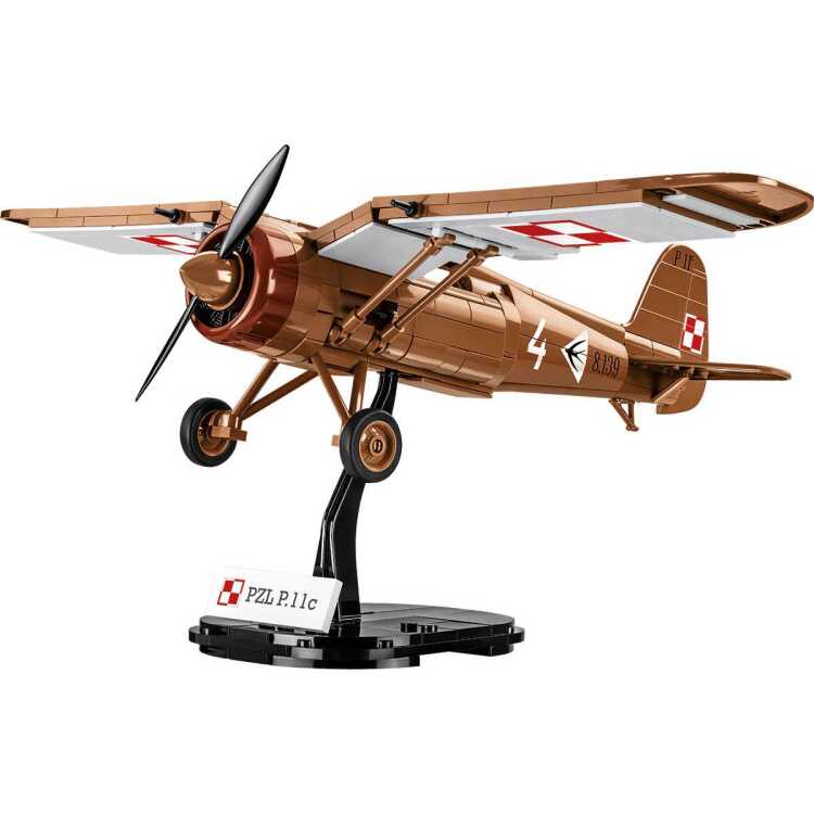 COBI Historical Collection - PZL P.11c Constructiespeelgoed