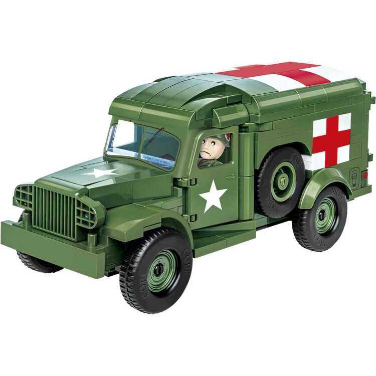 COBI Historical Collection - Dodge WC-54 Ambulance Constructiespeelgoed
