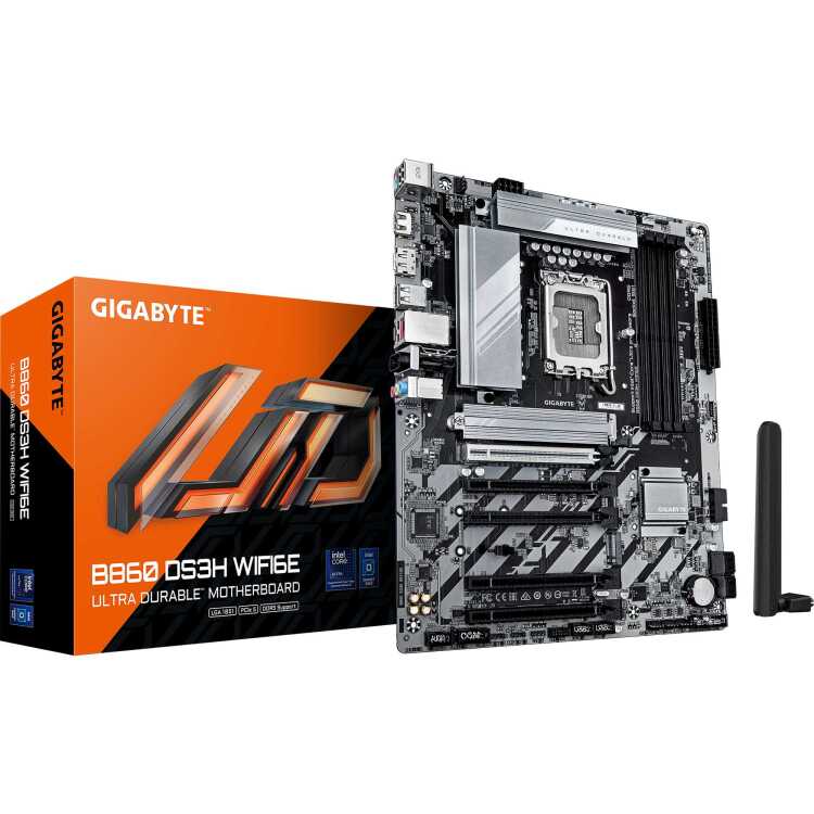 GIGABYTE B860 DS3H WIFI6E moederbord