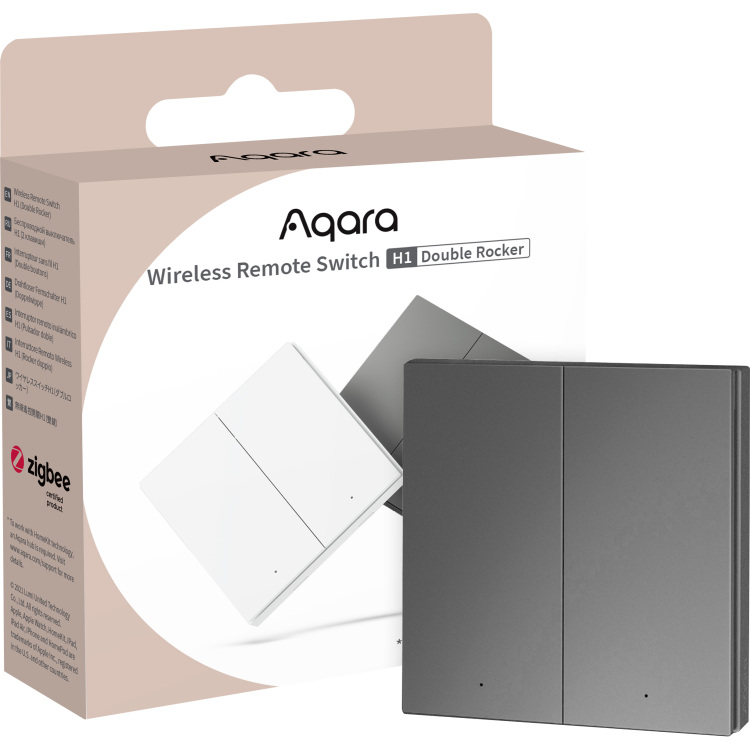 Aqara Wireless Remote Switch H1 schakelaar