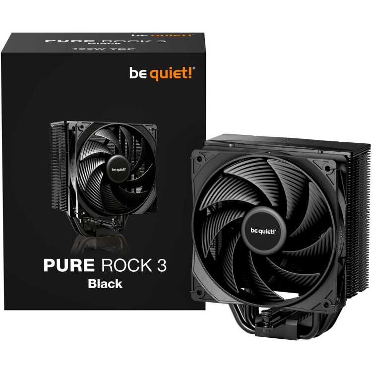 be quiet! Pure Rock 3 Black cpu-koeler