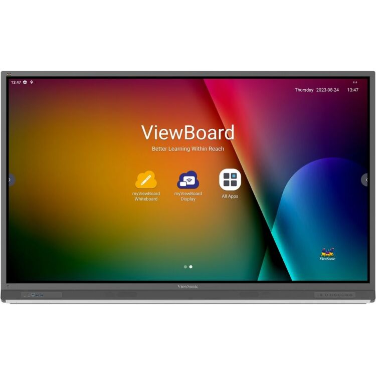 ViewSonic ViewBoard IFP7552-2F EDLA 75” 4K Interactive Display public display