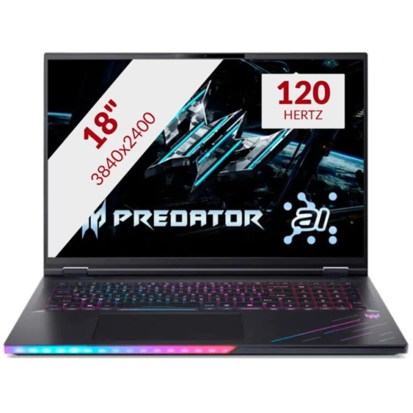 Acer Predator Helios 18 AI PH18-73-98BP 18'' gaming laptop