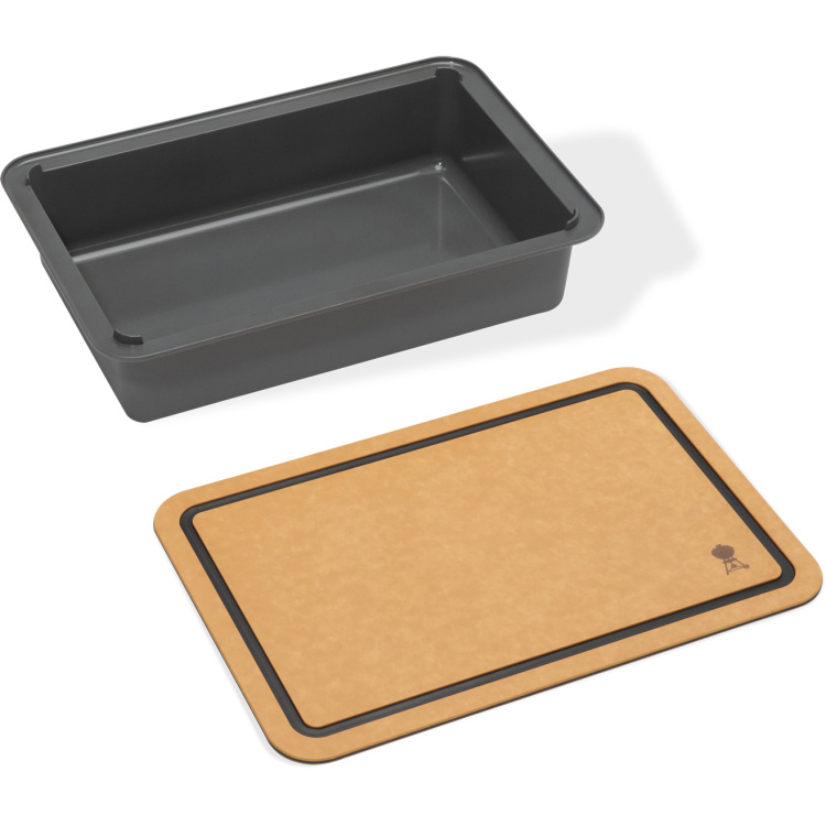 Weber Works snijplank en opbergbox container