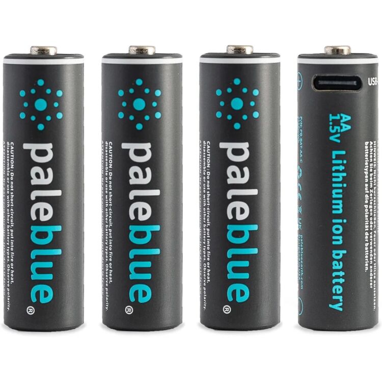 Paleblue AA (USB-C) Oplaadbare batterij, 4 stuks