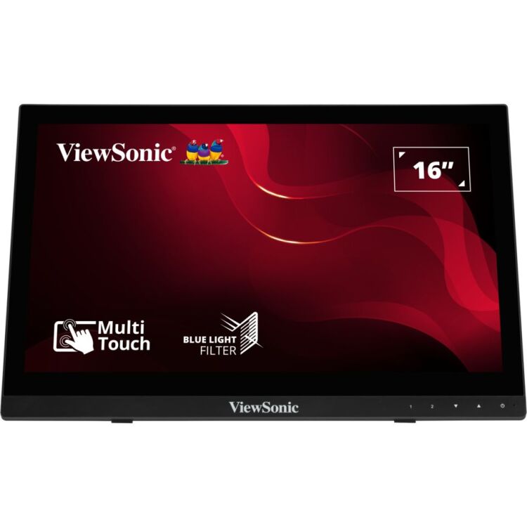 ViewSonic 10-point Touchscreen monitor TD1630-3 ledmonitor