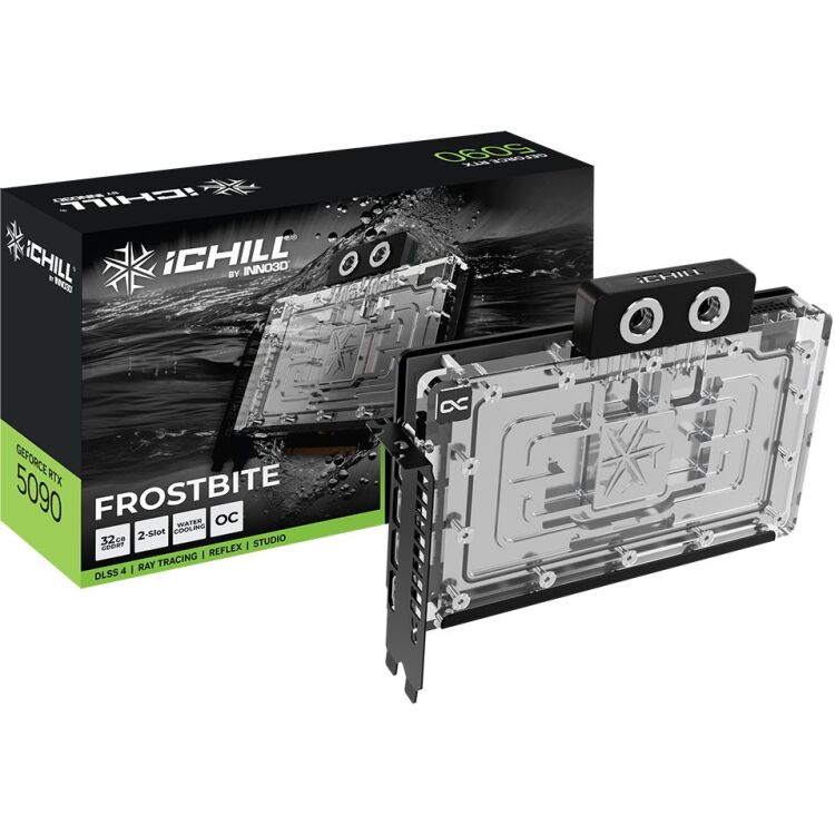 INNO3D GeForce RTX 5090 ICHILL Frostbite grafische kaart