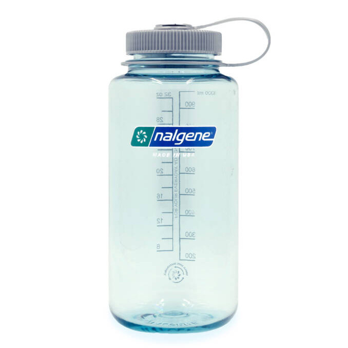 Nalgene Wide Mouth Sustain Water Bottle, 1 Liter drinkfles