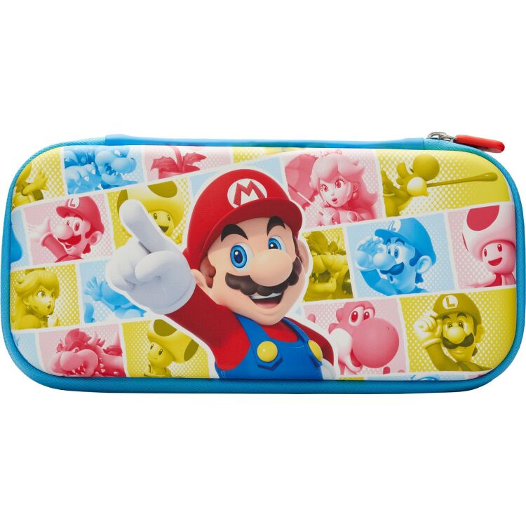 PowerA Slim Case for Nintendo Switch - Mushroom Kingdom Reel tas