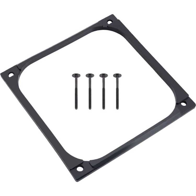 Alphacool Shroud & Decoupling 140mm (7mm thick) inbouwframe