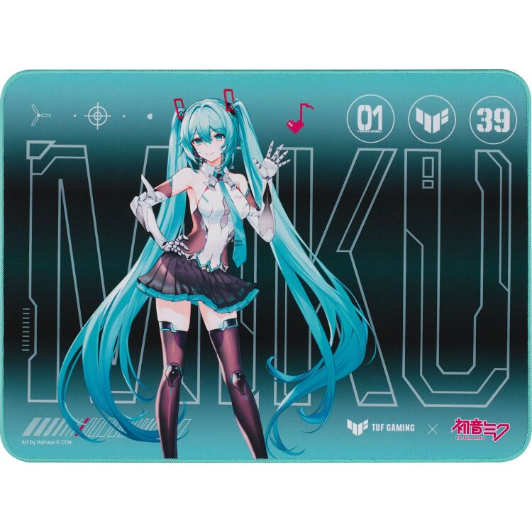 ASUS TUF Gaming P1 Hatsune Miku Edition gaming muismat
