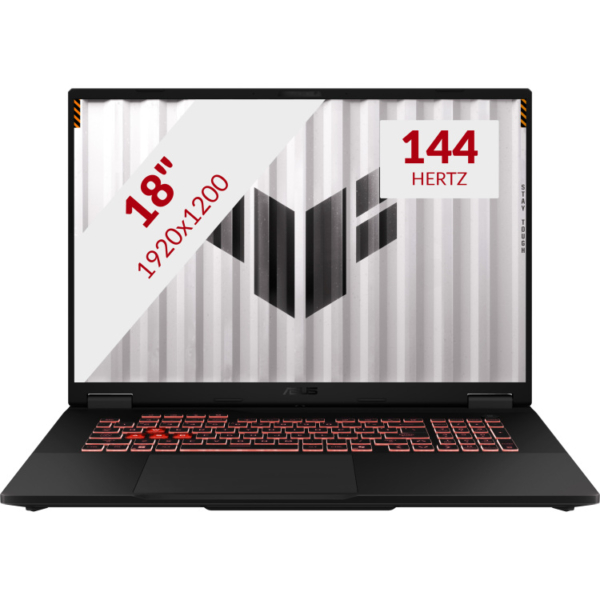 ASUS TUF Gaming A18 FA808UP-S8022W 18'' Copilotplus gaming laptop