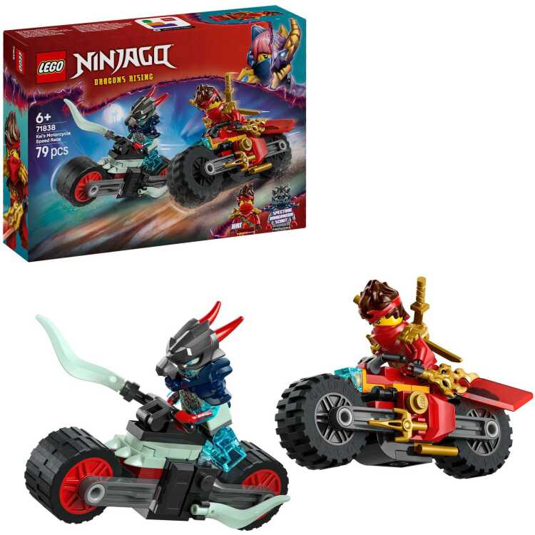 LEGO Ninjago - Kai's motorrace Constructiespeelgoed