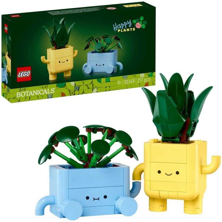 LEGO The Botanical Collection - Vrolijke plantjes Constructiespeelgoed