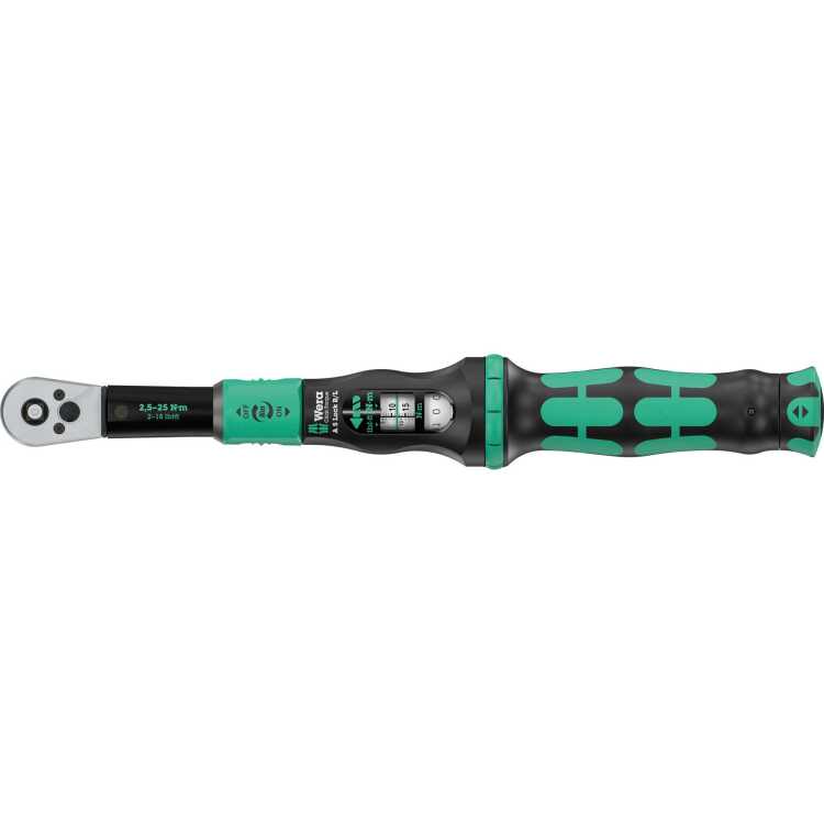 Wera Click-Torque Lock A 5 R/L draaimomentsleutel