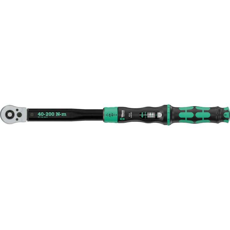 Wera Click-Torque Lock A 3 R/L draaimomentsleutel