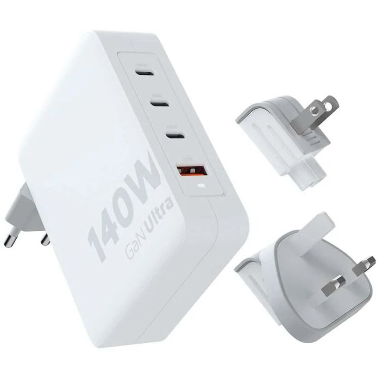 Xtorm 140W GaN-Ultra Travel Adapter + USB-C PD Kabel oplader